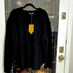 PJ Paul Jones black sweater. Nice . New with tags . Xl